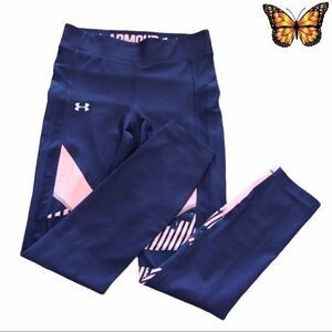 UNDER Armour Heat Gear Compression Fit Leggings Size Xs